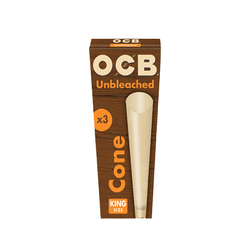 OCB Unbleached King Sized Cones (3ct)