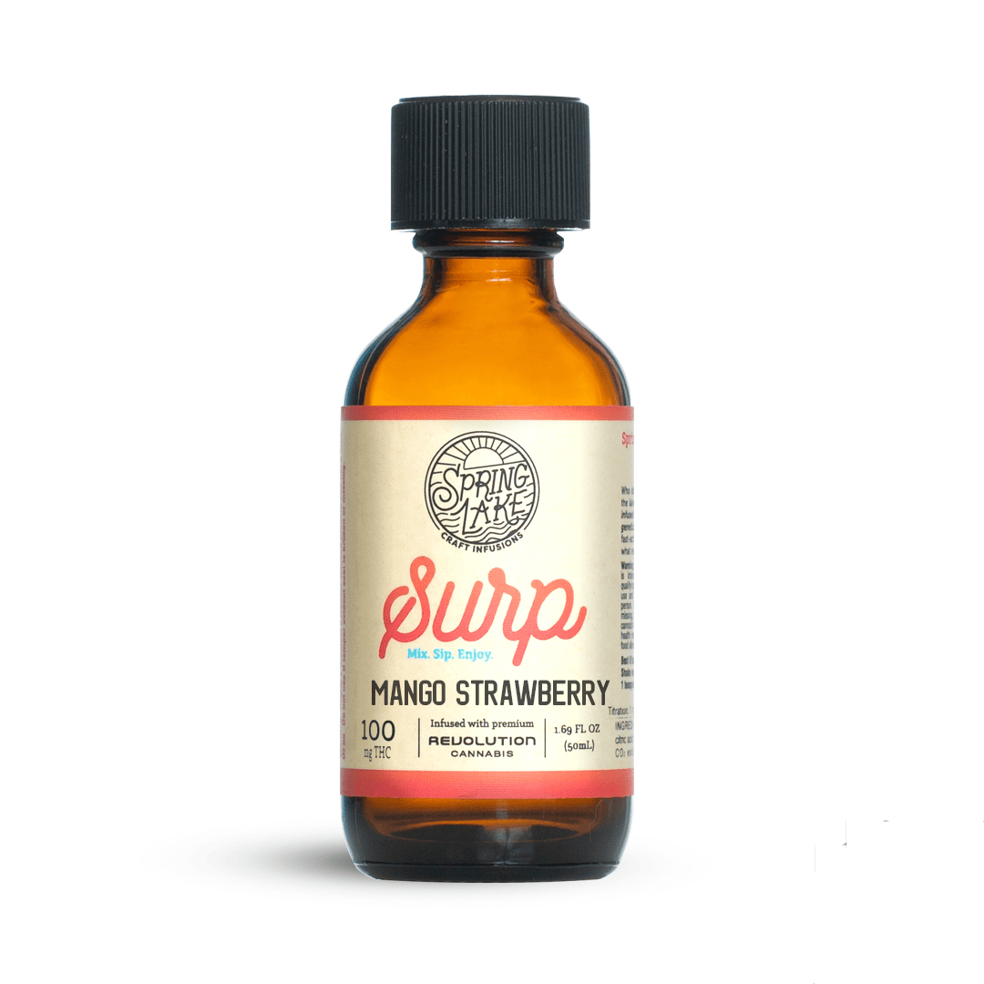 Spring Lake Mango Strawberry Surp 100mg