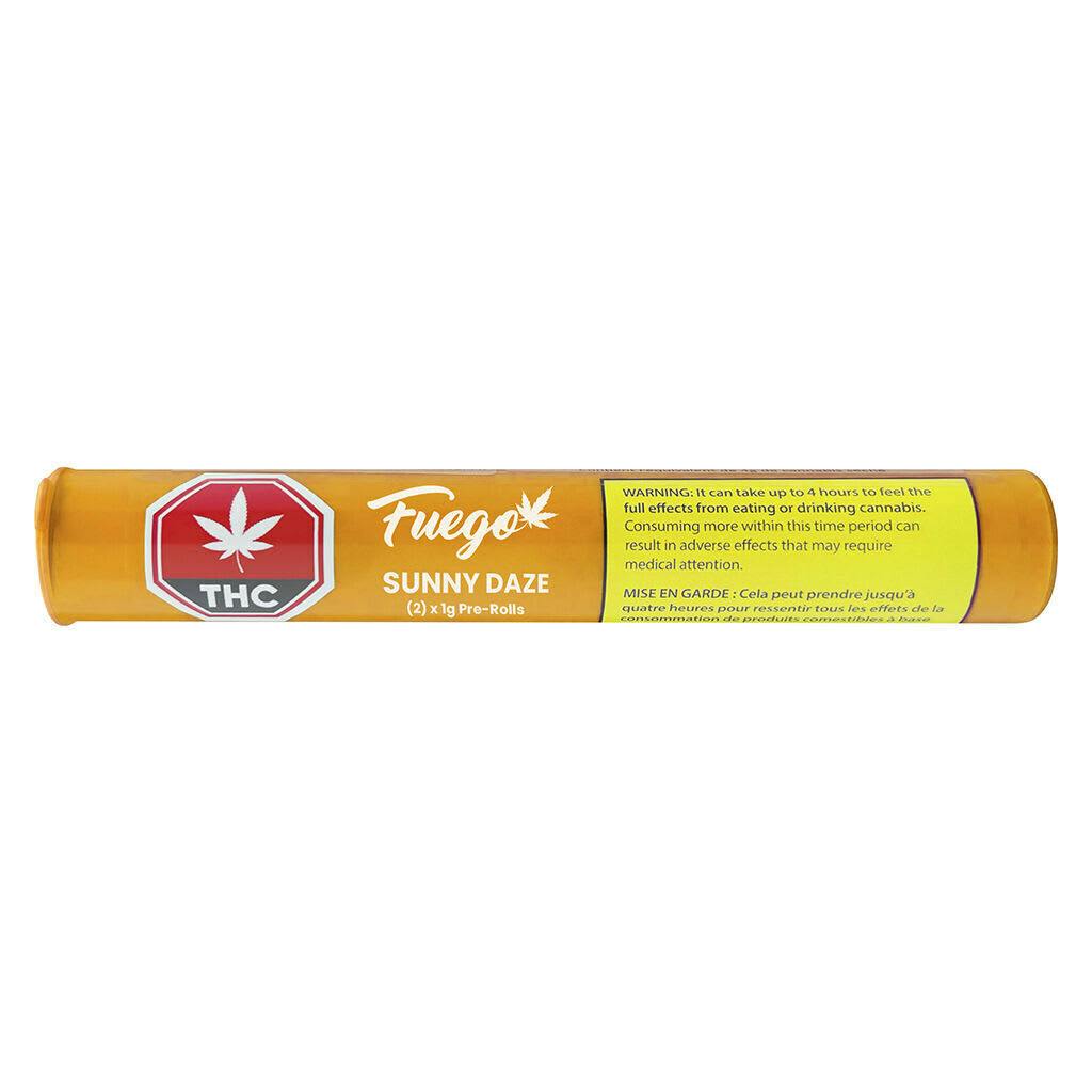 Sunny Daze Pre-Roll 2x1g Pre-Rolls