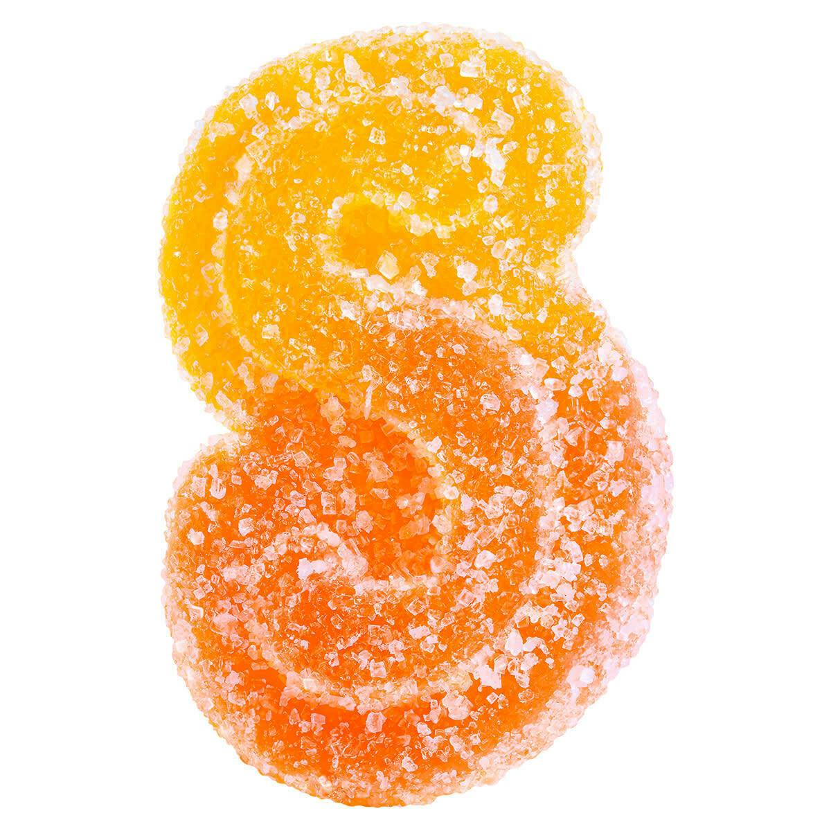 Fully Blasted Peach Orange 1:1 THC CBD Gummy 1 Pack Soft Chews