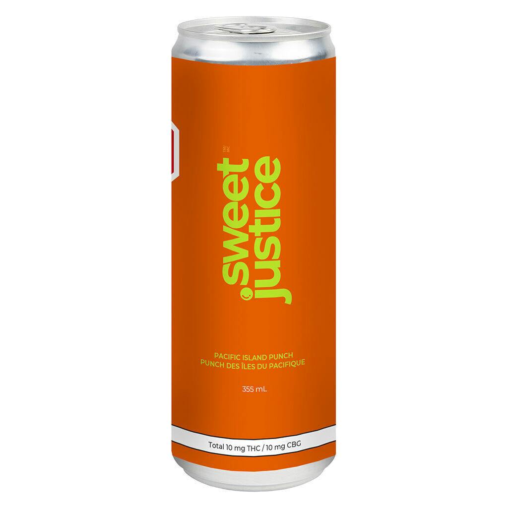 Pacific Island Punch 10THC + 10CBG 355ml Beverages
