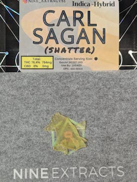 Nine Extracts | 1g - Carl Sagan - Shatter