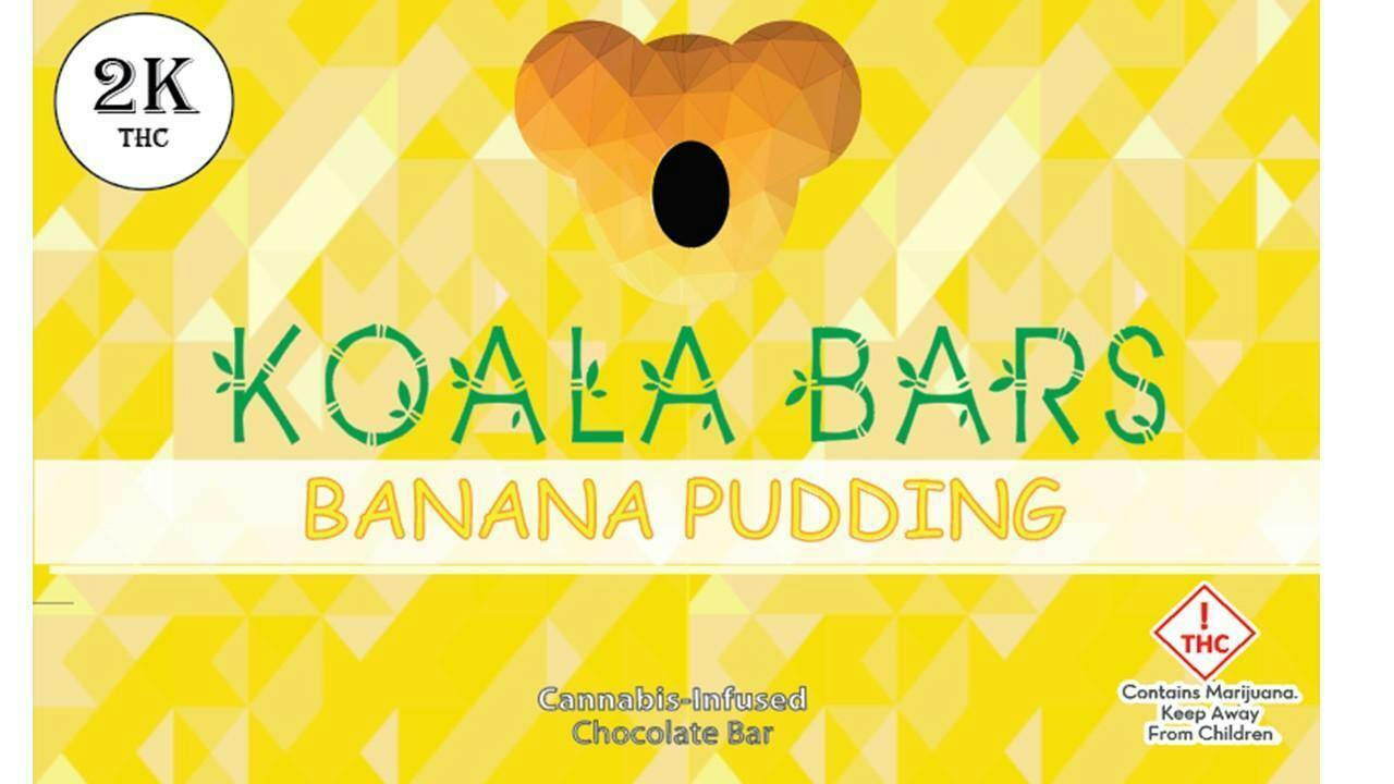 Koala Bars (2000mg) - Banana Pudding