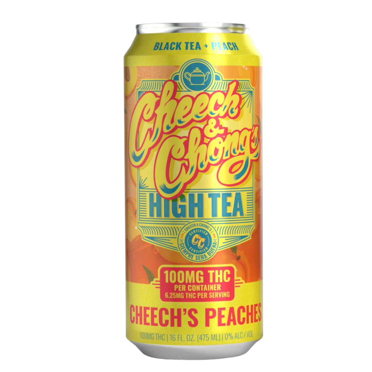 Cheech & Chong's High Tea | 100mg | - Cheech's Peaches