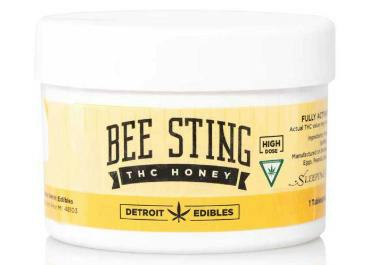 Detroit Edibles - Bee Sting Honey - 200mg Infused Honey
