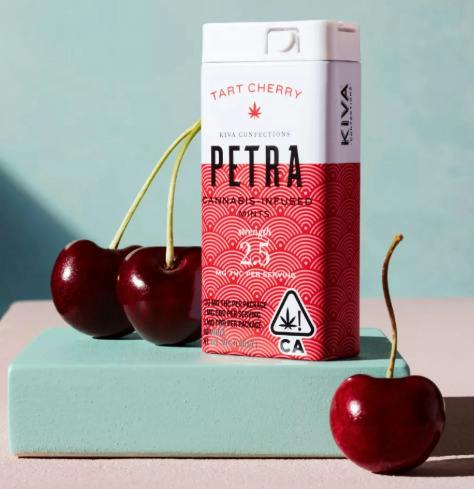 Petra - Tart Cherry - 100mg Mints (40x2.5mg)