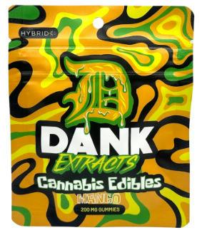 Dank Extracts - Mango - 200mg Gummies (4x50mg) at Nirvana Center - Sault Ste. Marie