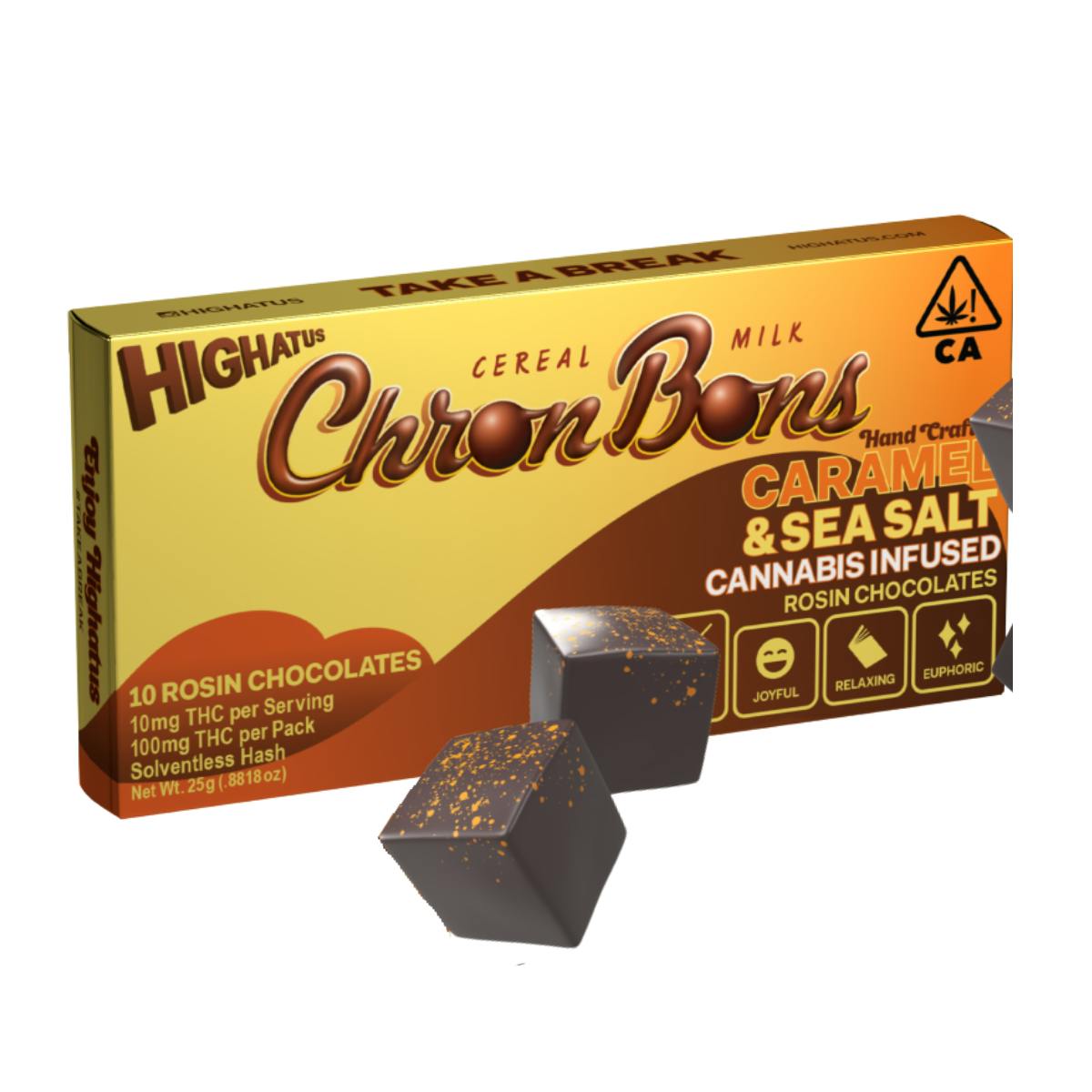 Highatus - Caramel & Sea Salt ChronBons 10pk