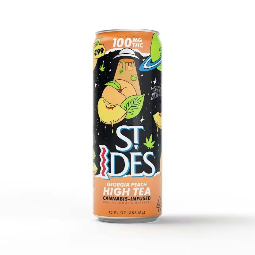 High Power - Peach Tea 100mg