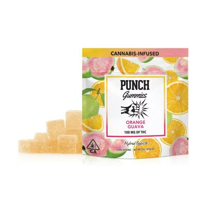 Punch - Edibles - Gummies - Orange Guava - 100mg p
