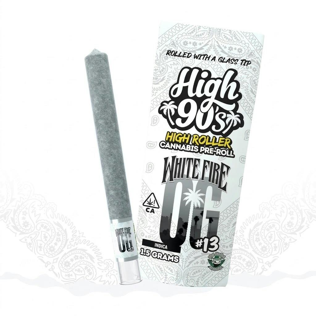 High 90s - White Fire OG High Roller 1.5g Pre Roll