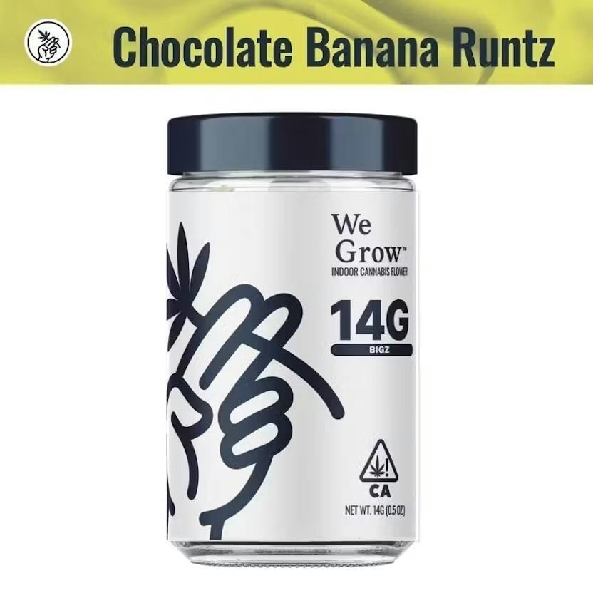 We Grow - Flower - Chocolate Banana Runtz - 14g