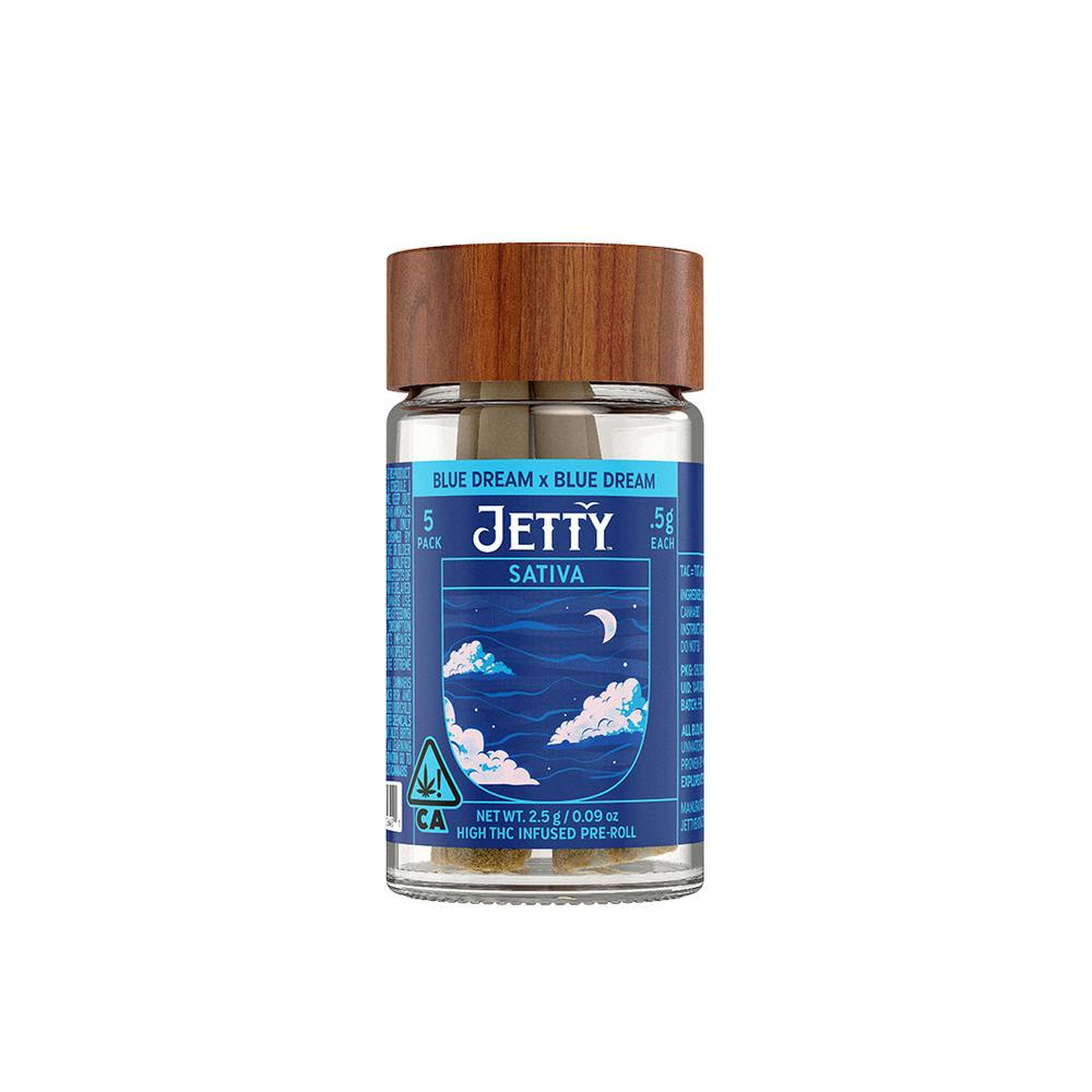 Jetty - Preroll - High THC - Blue Dream x Sour Diesel 5pk - 2.5g