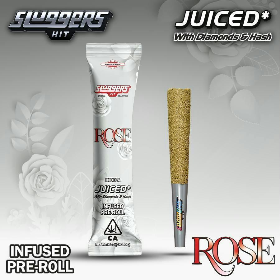 Sluggers - Preroll - Infused Blunt - Rose - .7g