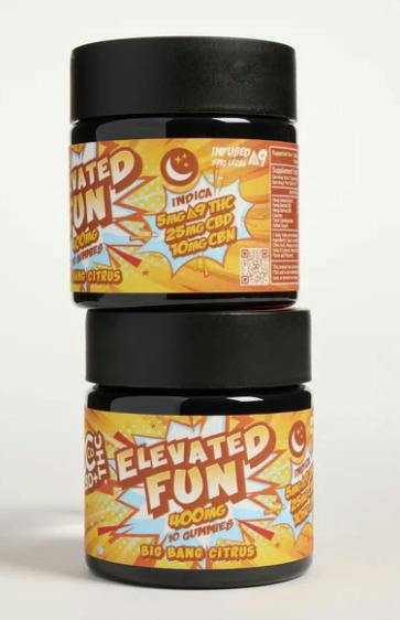 Elevated Fun Nighttime Gummies | Big Bang Citrus at MN Roots Dispensary Alexandria