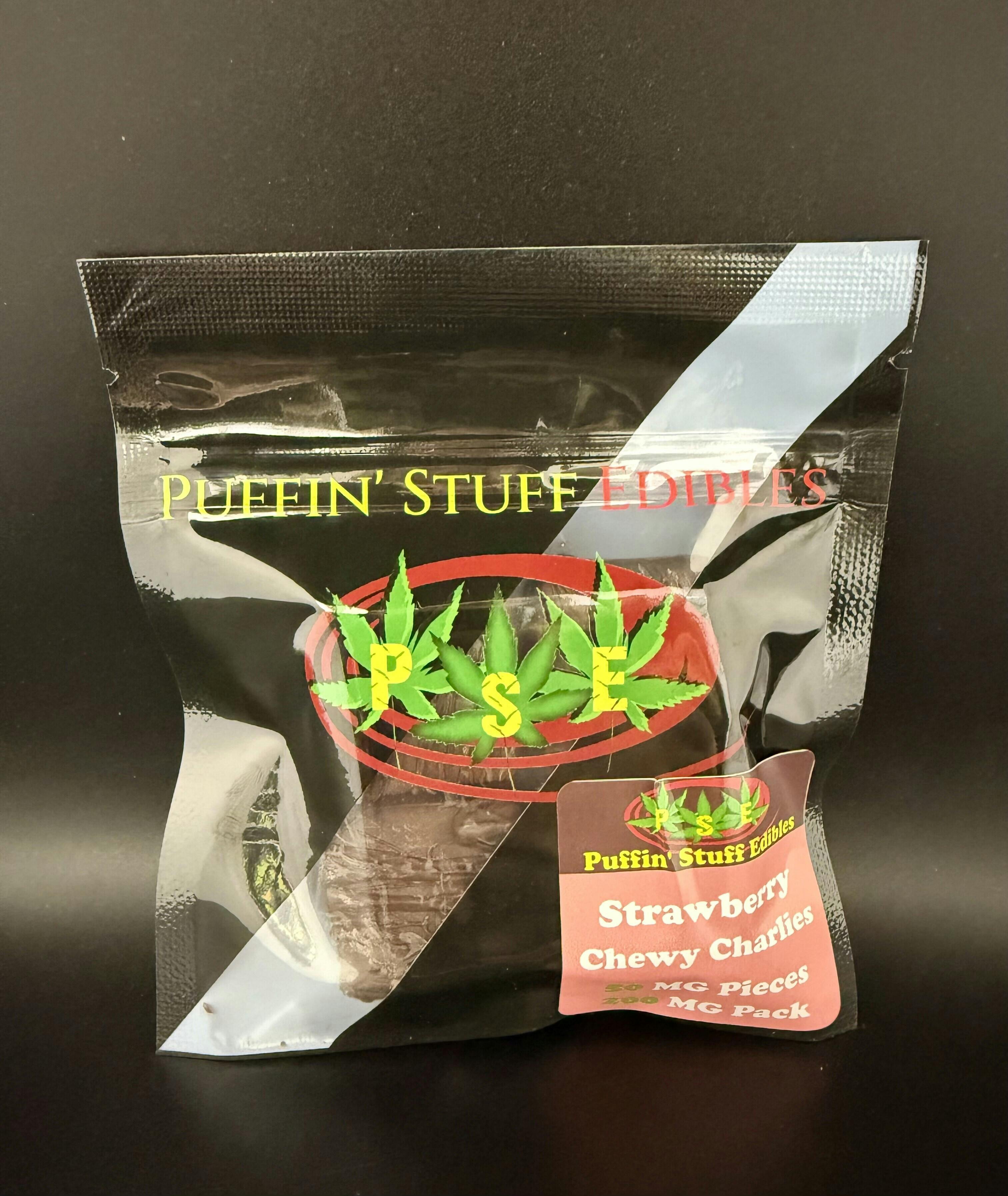 Puffin Stuff - Chewy Charlies - Strawberry 200mg
