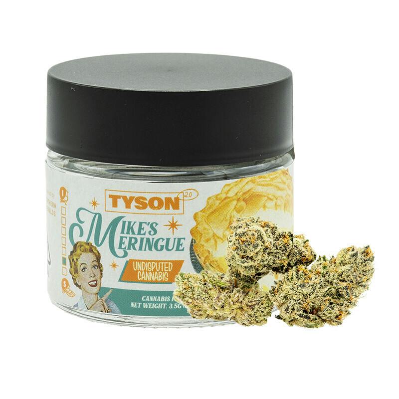 Tyson 2.0 | Mike's Meringue | 3.5G Flower | Sativa Hybrid | 28.27% THC