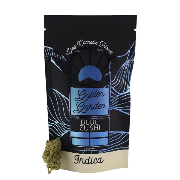 Golden Garden | Blue Zushi | Indica | 3.5g Flower | 29.3% THC