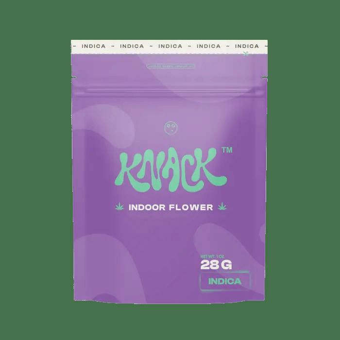 Knack | Mind Melt | 28g Flower | Indica | 26.48% THC