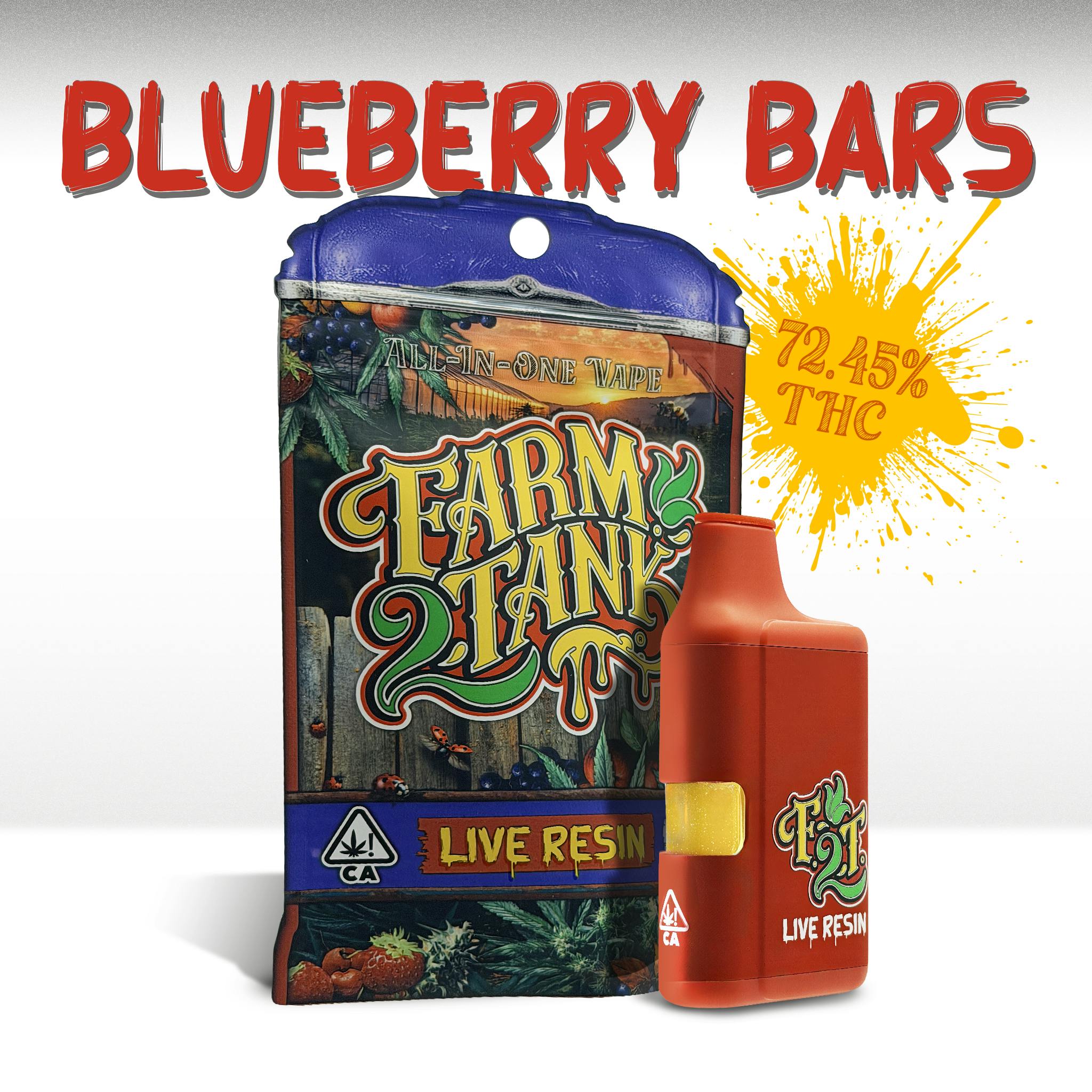 Blueberry Bars 1G AIO