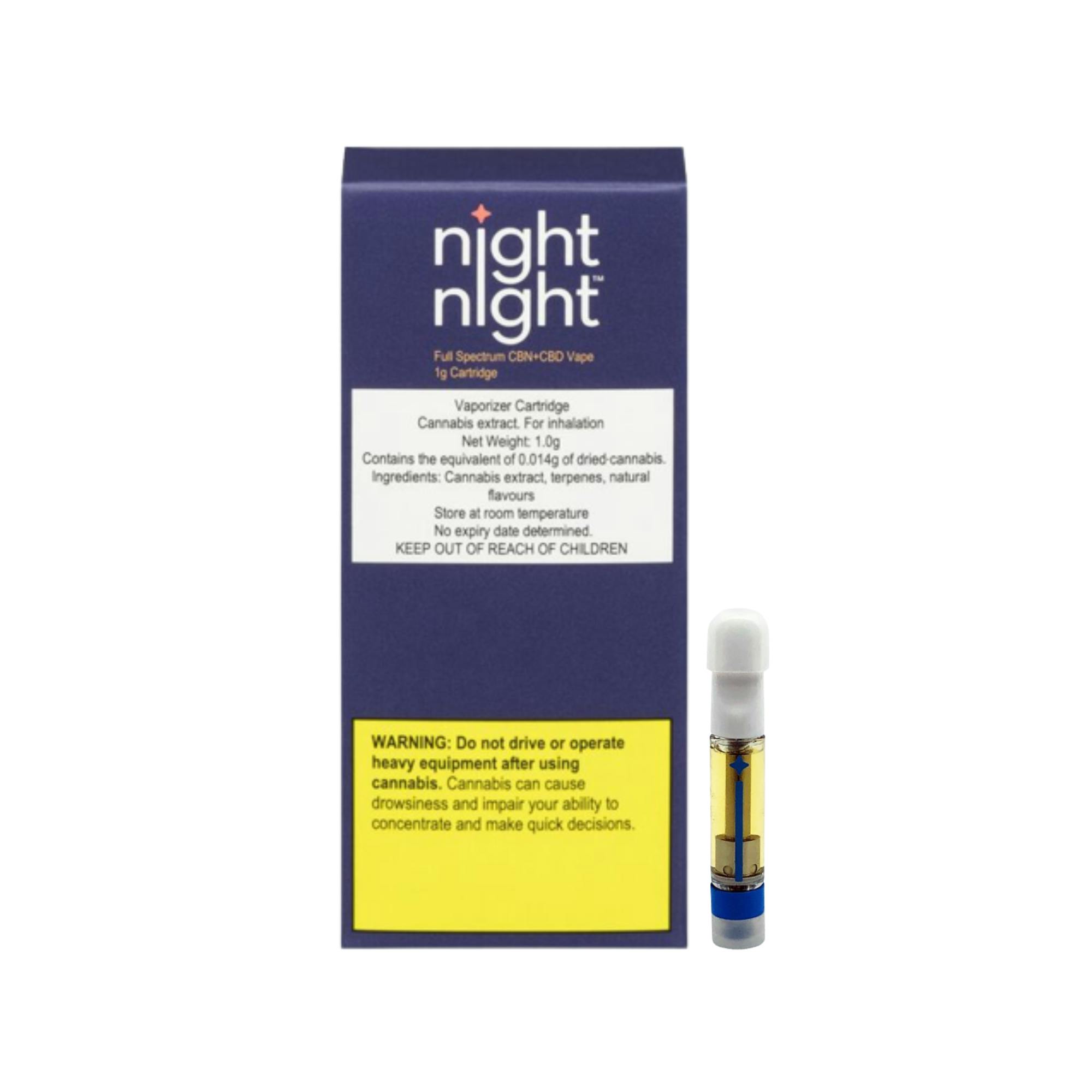 night night CBN + CBD Vape