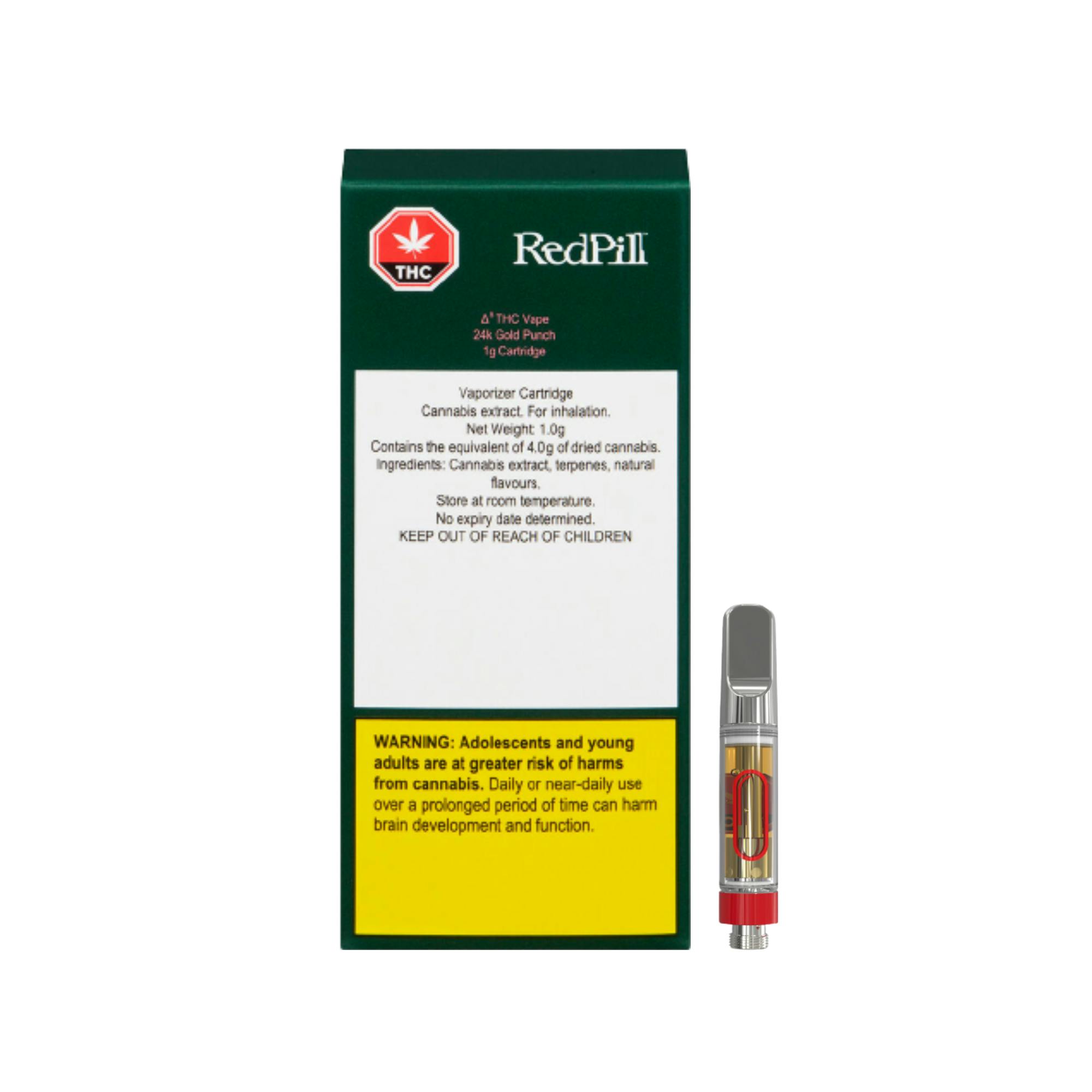 Delta 8 THC 24k Gold Punch Vape