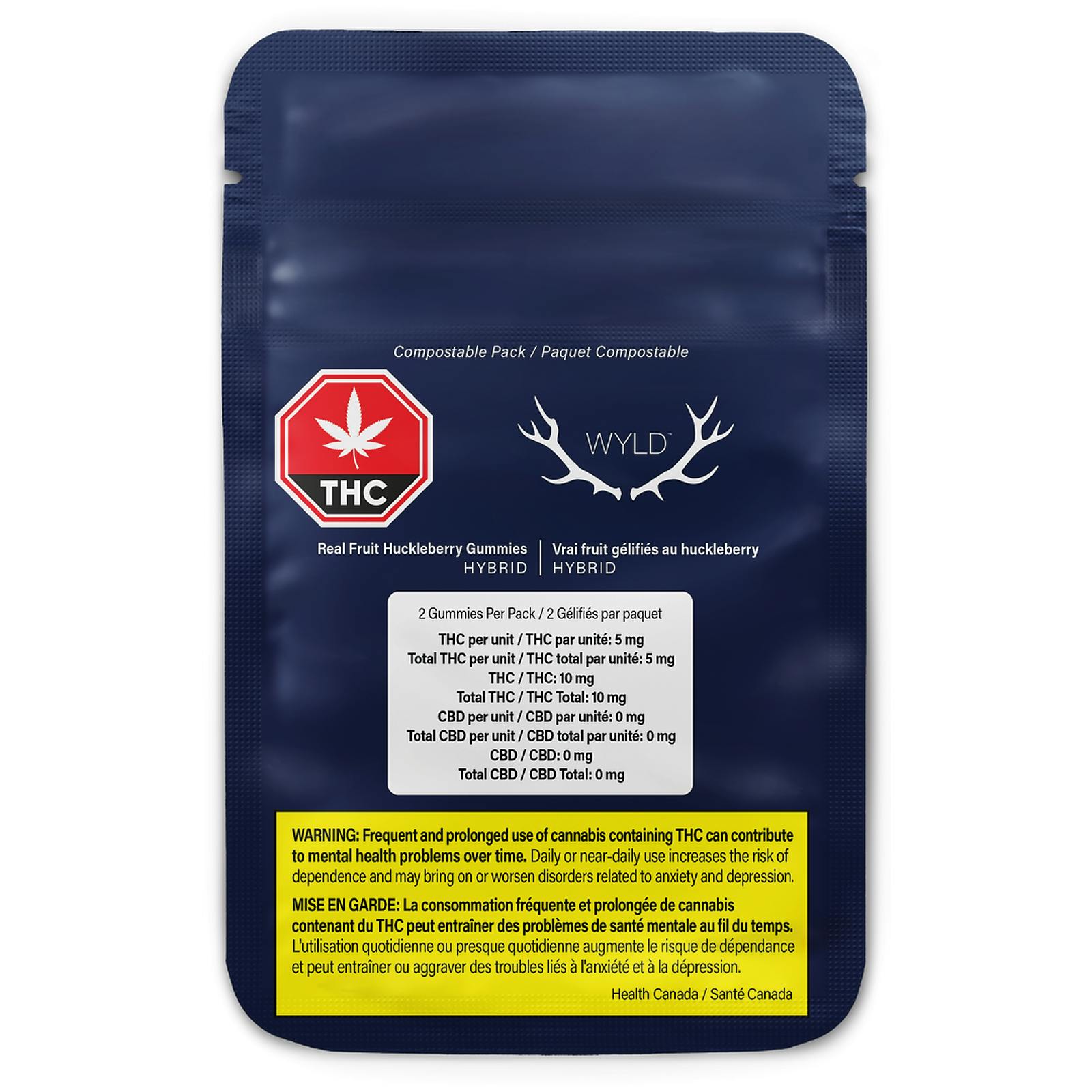 Huckleberry Indica Gummies