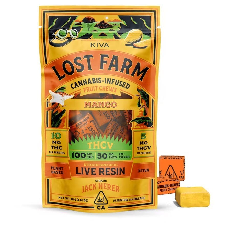 Lost Farm: Mango Jack Herer :5 Chews