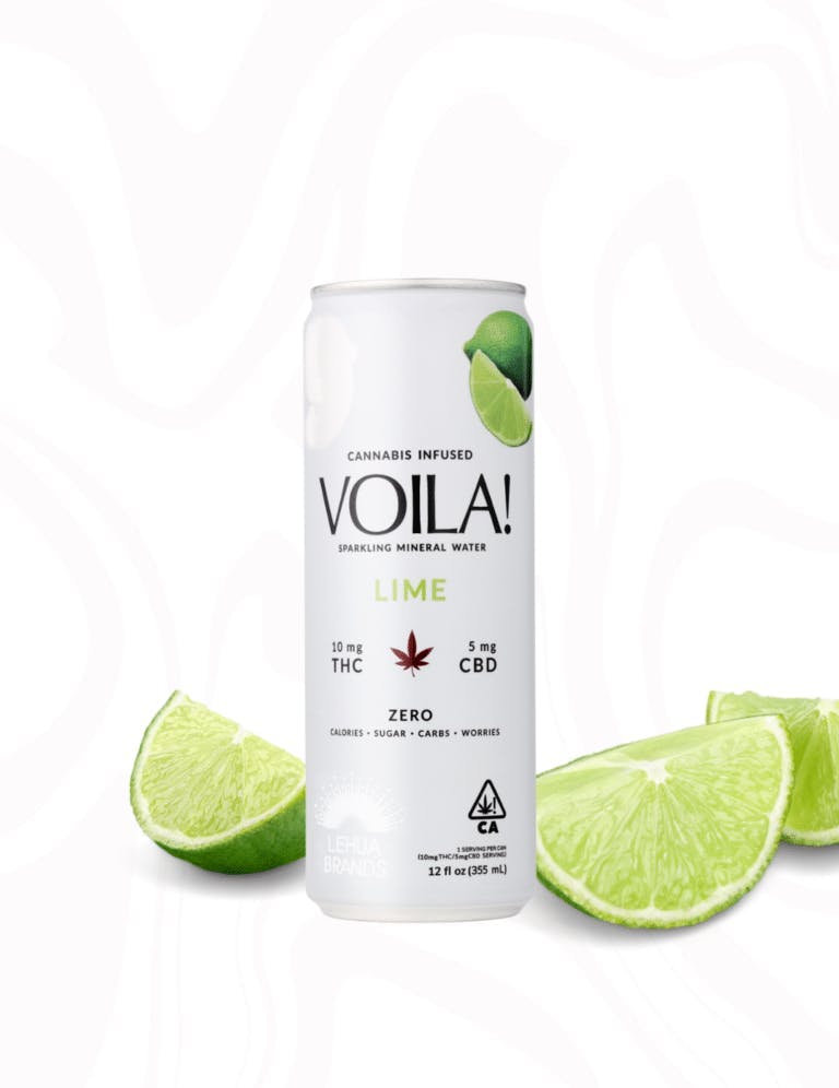 Voila! - Lime — / Sparkling Mineral Water