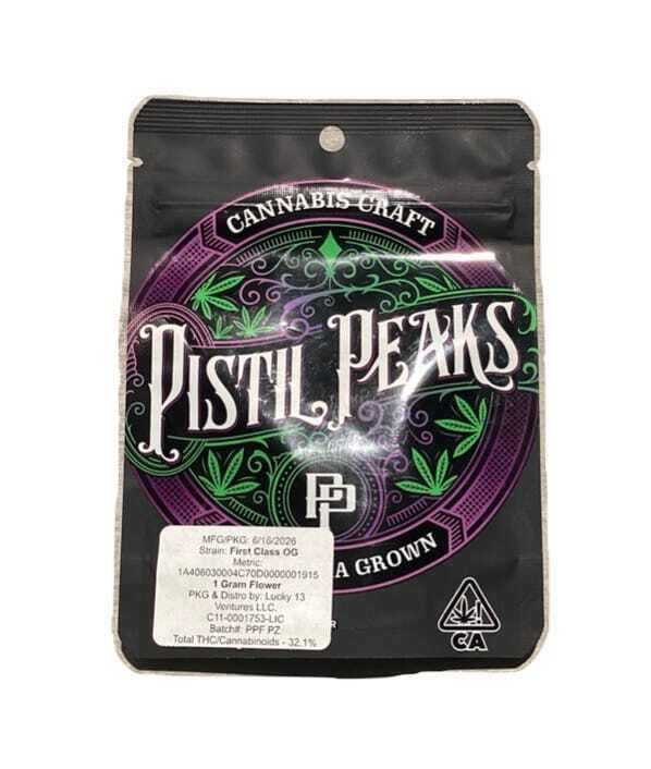 Pistil Peaks: First Class OG