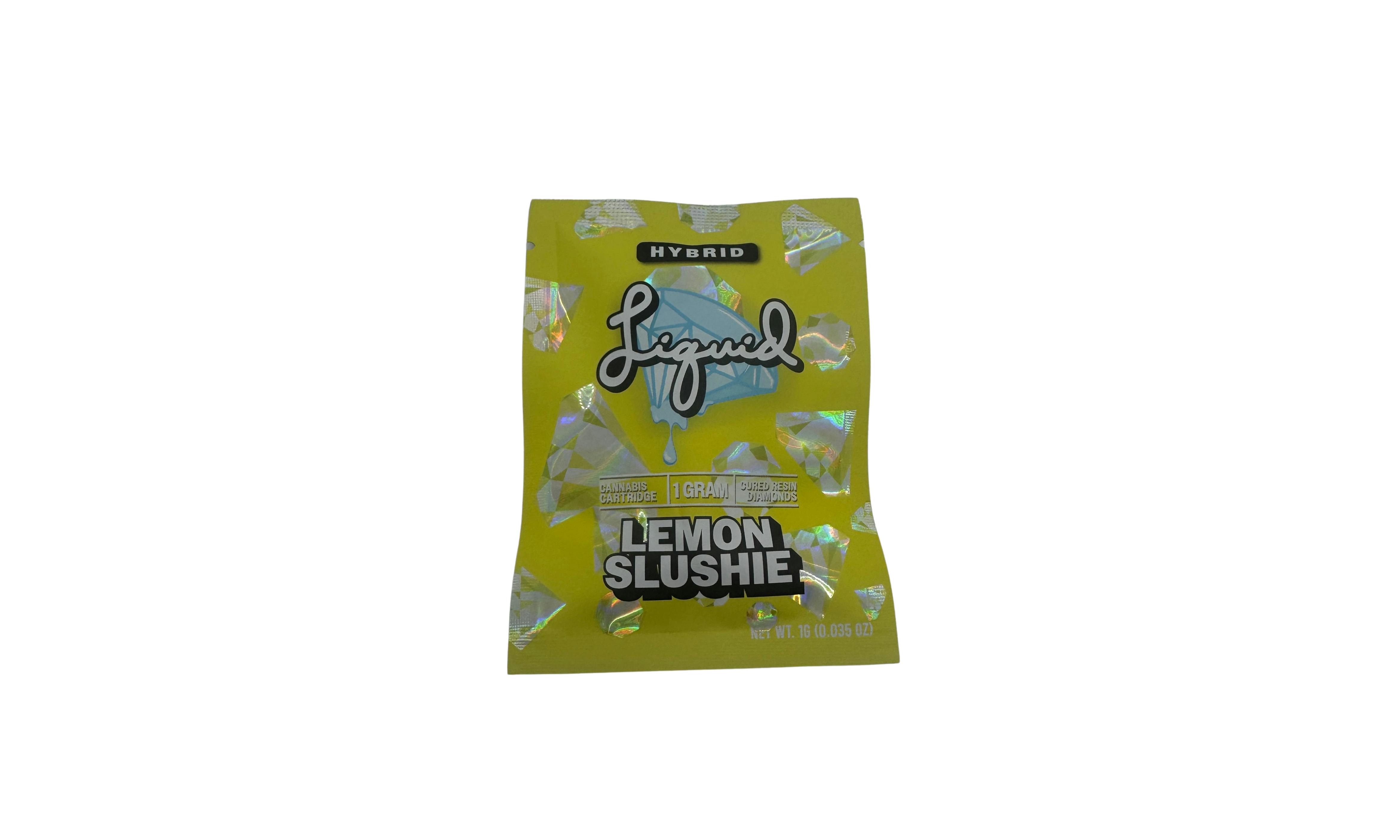 Lemon Slushee | Liquid | 1g Cured Diamond Cartridge cannabis product