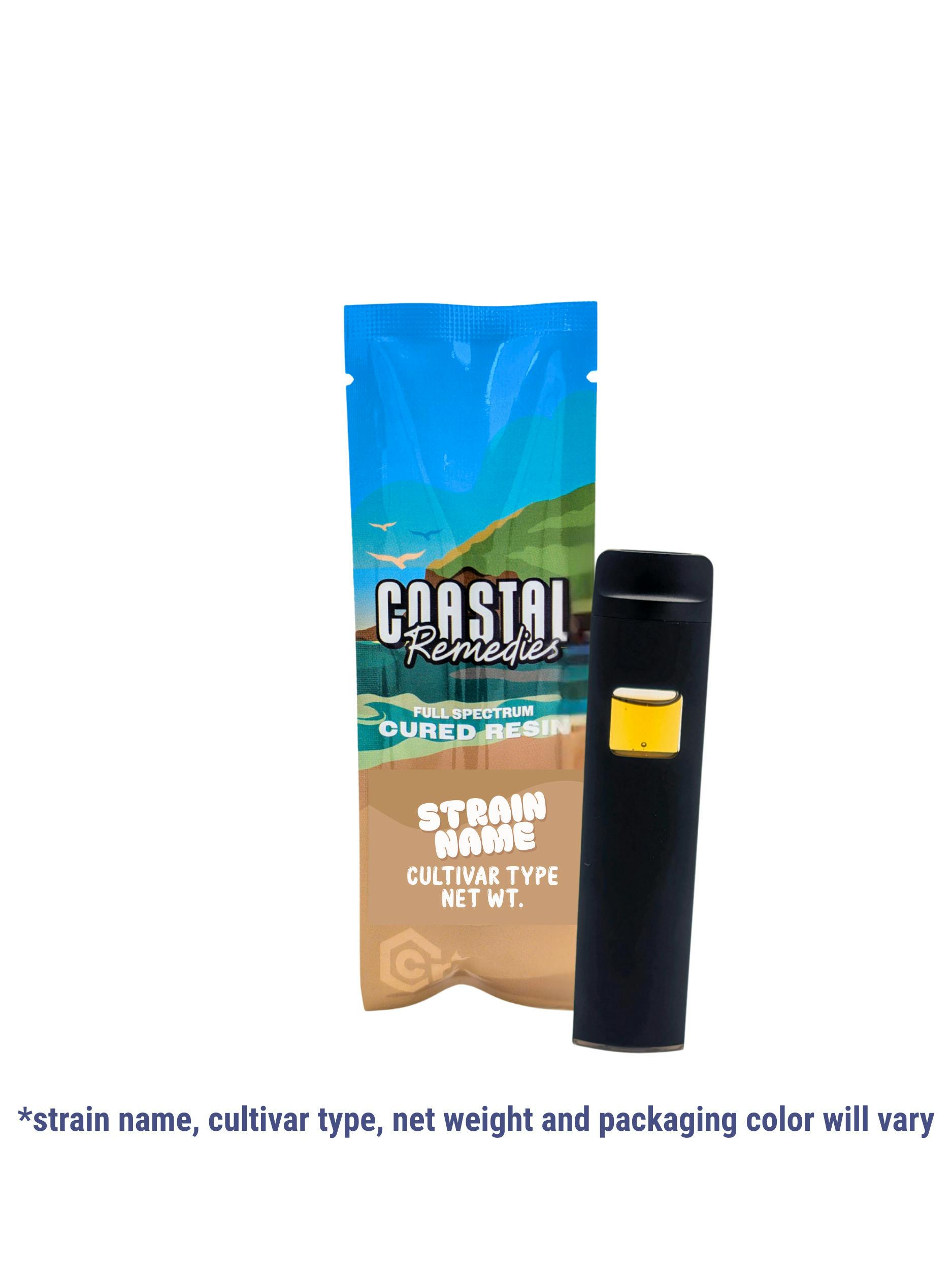 The Bling | 1g Cured Resin Disposable | Coastal Remedies cannabis product