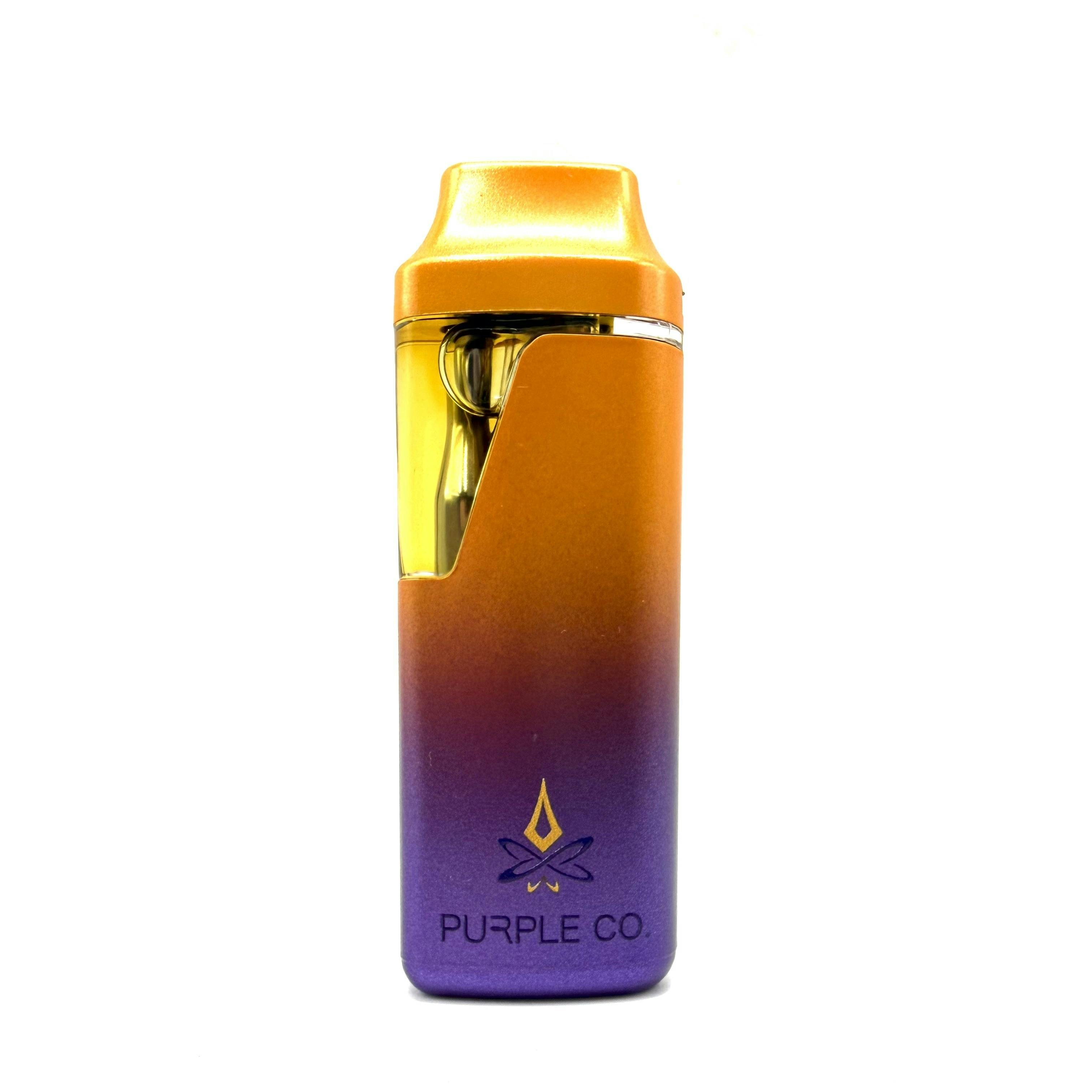 Raspberry Parfait | 1g Liquid Diamond Disposable | Purple Co cannabis product