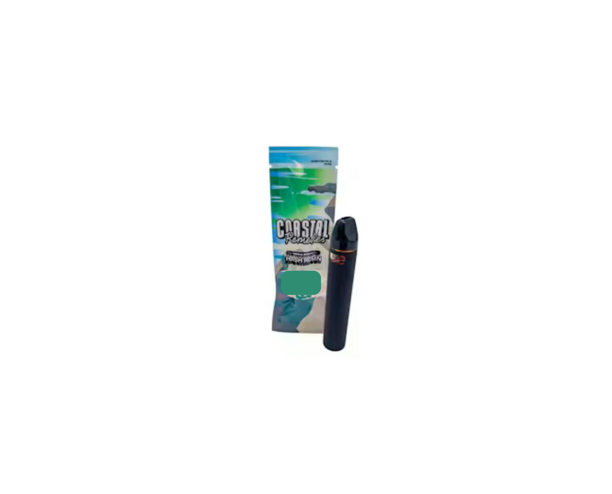 Amnesia Haze | .5g Hash Rosin Disposable | Coastal Remedies cannabis product