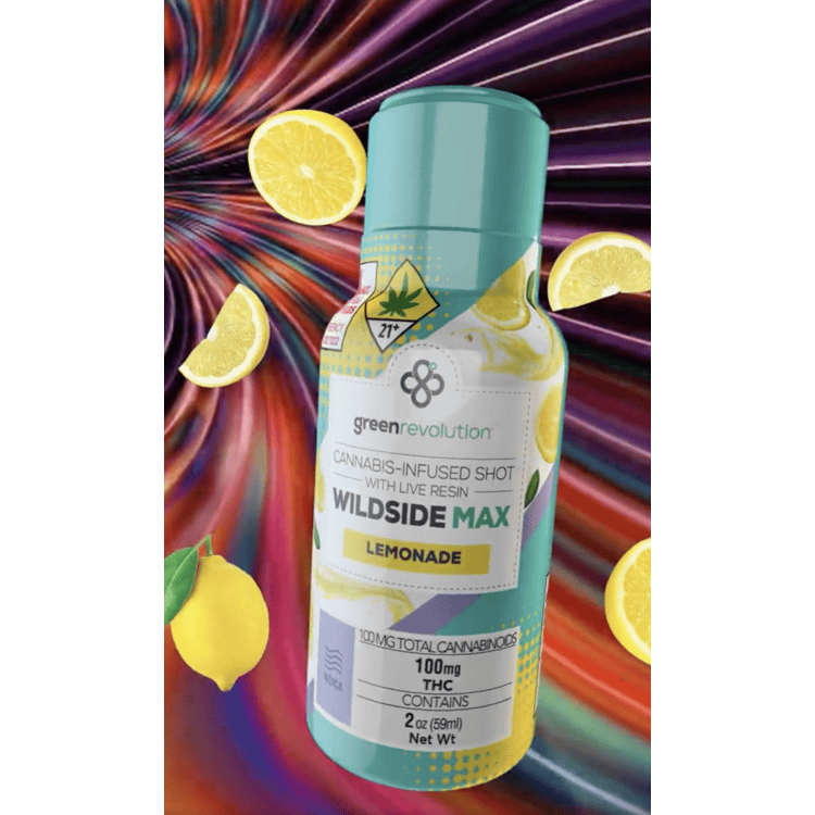 Lemonade MAX - SHOT - (105mg) - WILDSIDE MAX