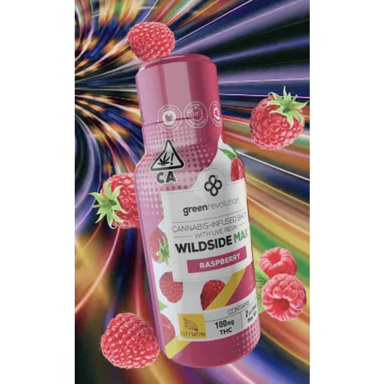 Raspberry MAX - SHOT - (105mg) - WILDSIDE MAX