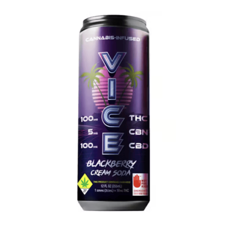 Blackberry Cream 20:20:1 - SODA - (225mg) - VICE