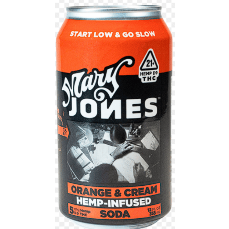 Orange & Cream - SODA - (100mg) - MARY JONES