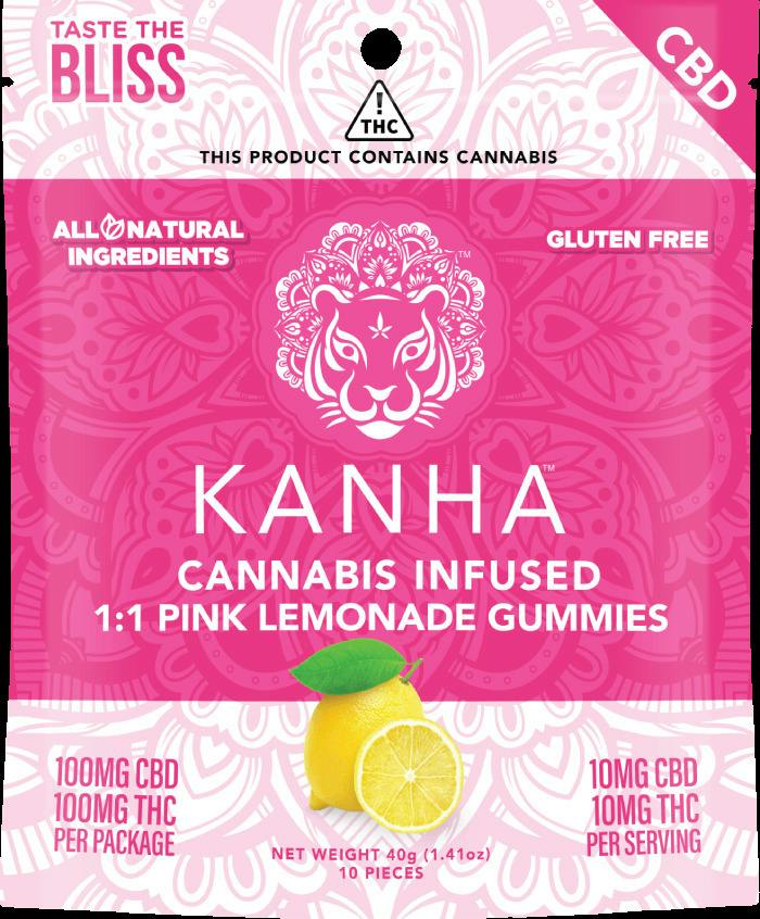 Pink Lemonade Hybrid Gummies 1:1 10pk