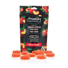 Sour Peach Sativa Gummies 10pk