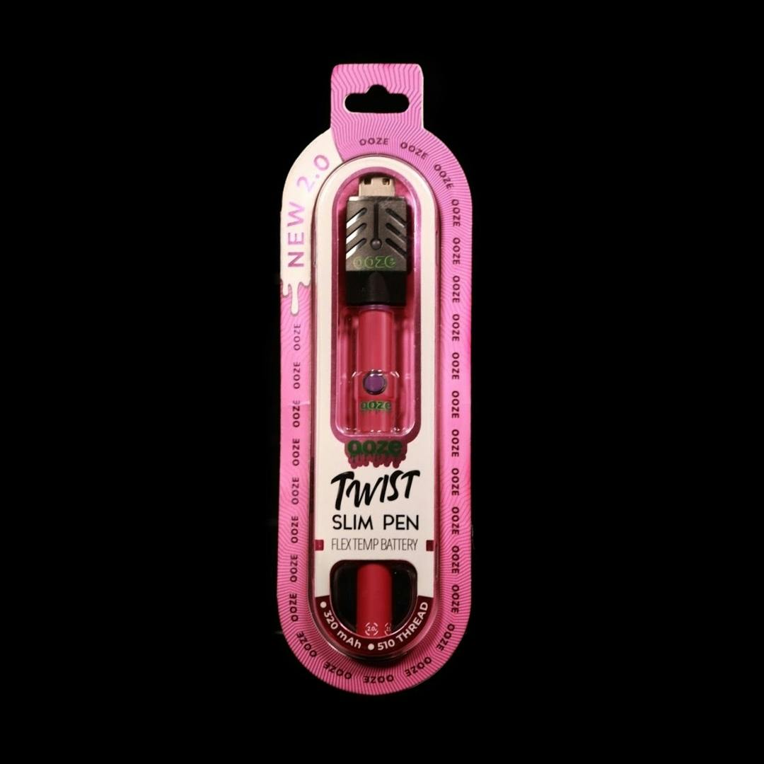 Ooze Slim Twist Battery - | Atomic Pink