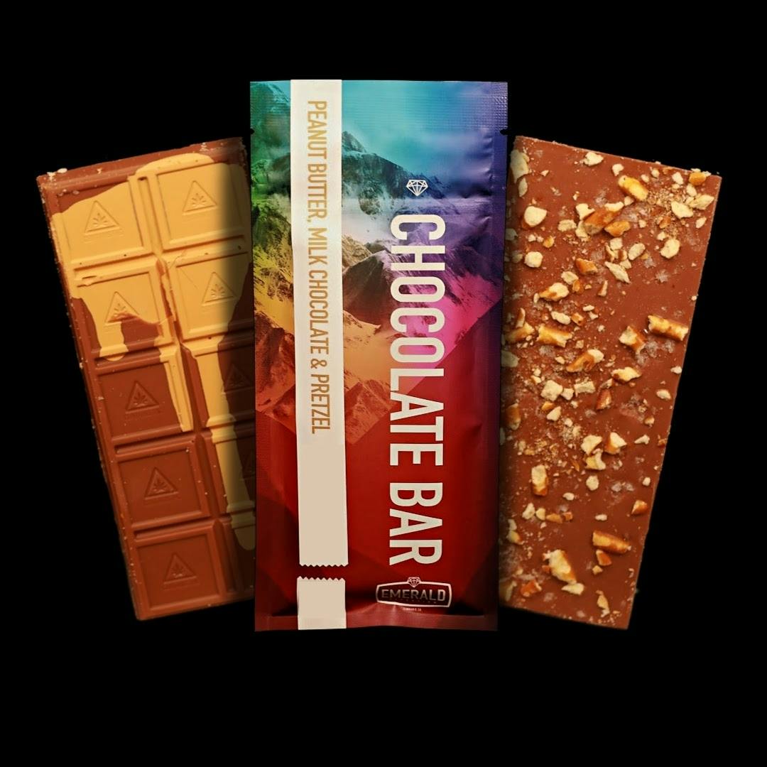 PB & Pretzel Chocolate Bar (FS/RSO) | 500mg