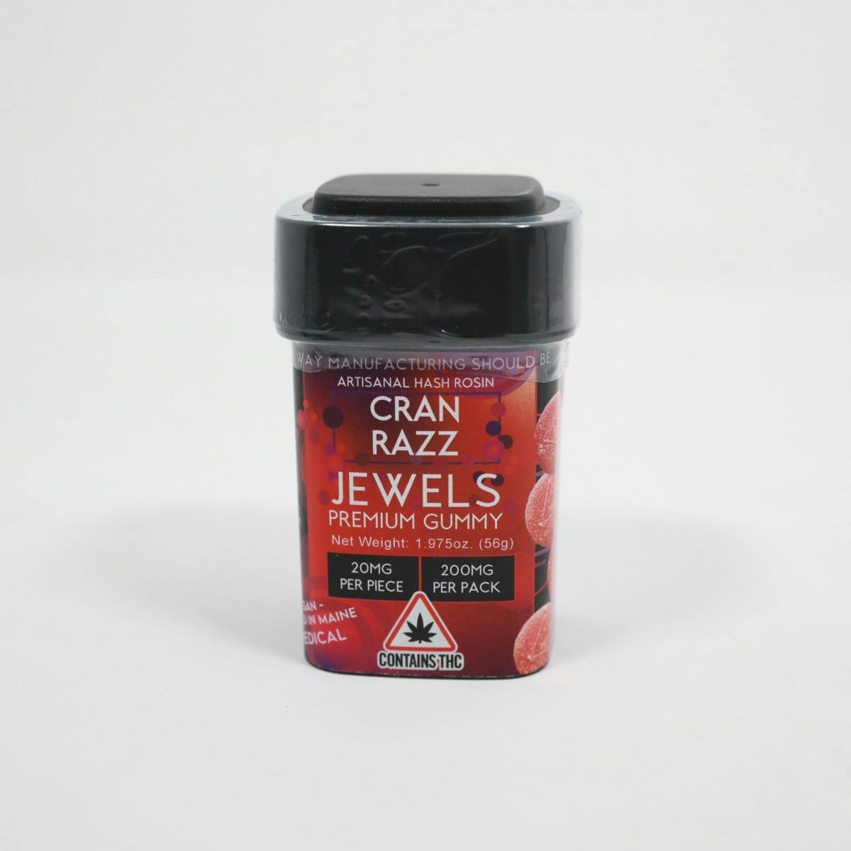 Cran Razz Jewels | Gummies | 10pk | 20mg/ea