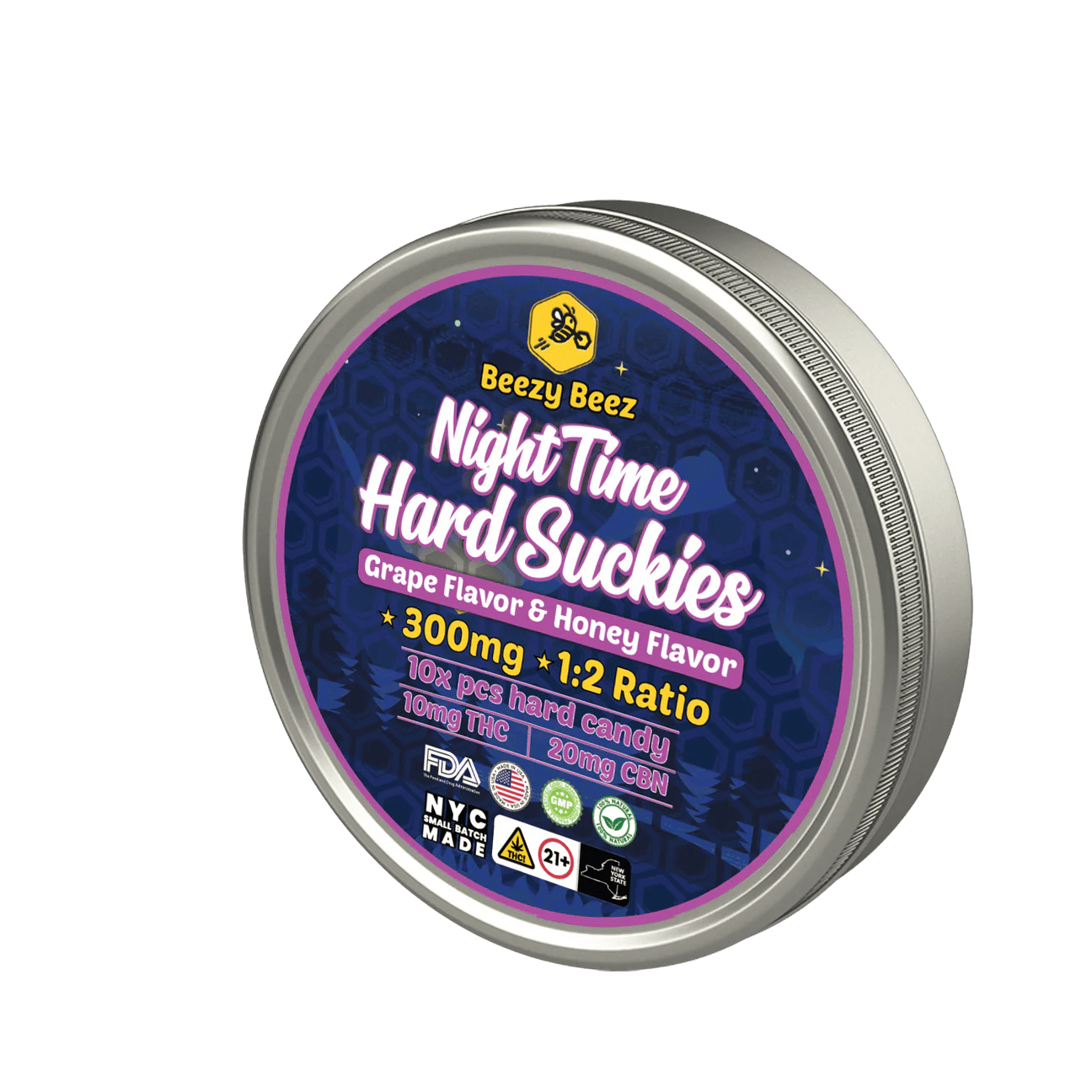 Beezy Beez - Night time Hard Candy 300mg cannabis product