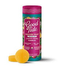 Good Tide Passion Fruit 1:1:1 THC:CBD:CBN Gummies