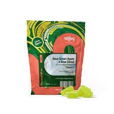 MFNY Sour Green Apple x Sour Diesel Live Resin Gummies - 10 pk