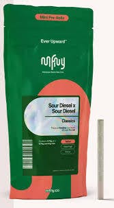 MFNY Sour Diesel x Sour Diesel Live Resin Infused Pre-Roll | .75g at Blue Forest Farms Dispensary