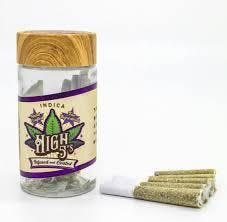 High 5 Indica Infused Pre-Roll 5 Pack 4G - Do-Si-Do X Blueberry Cookies #21