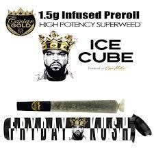 Caviar Gold-Fryday Kush- 1.5g Infused PreRoll ((H)