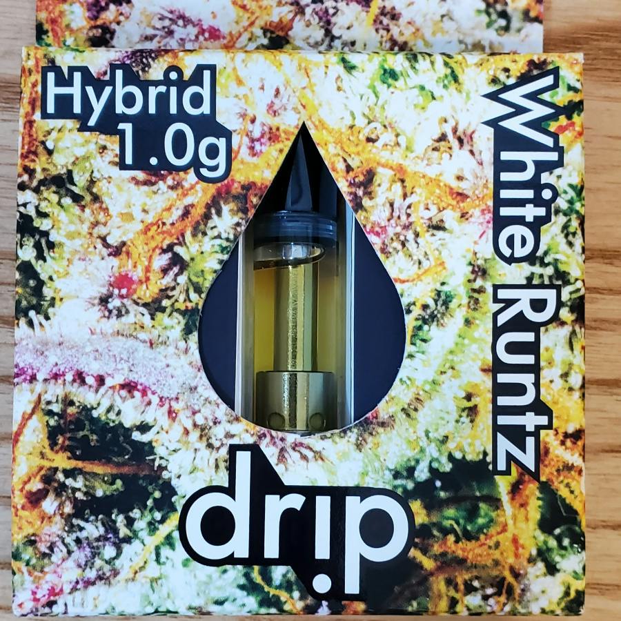 White Runtz 1g Distillate 510 Cart | Drip